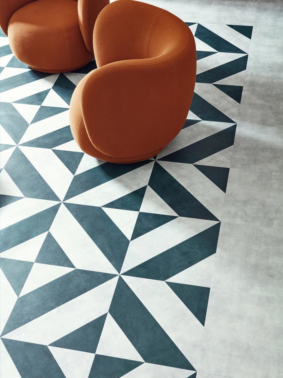 Gatsby Square Large DC571 | An LVT Design floor for Commercial spaces